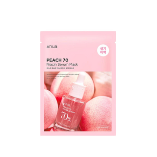 Peach 70% Niacin Serum Mask - Glow Skin Products