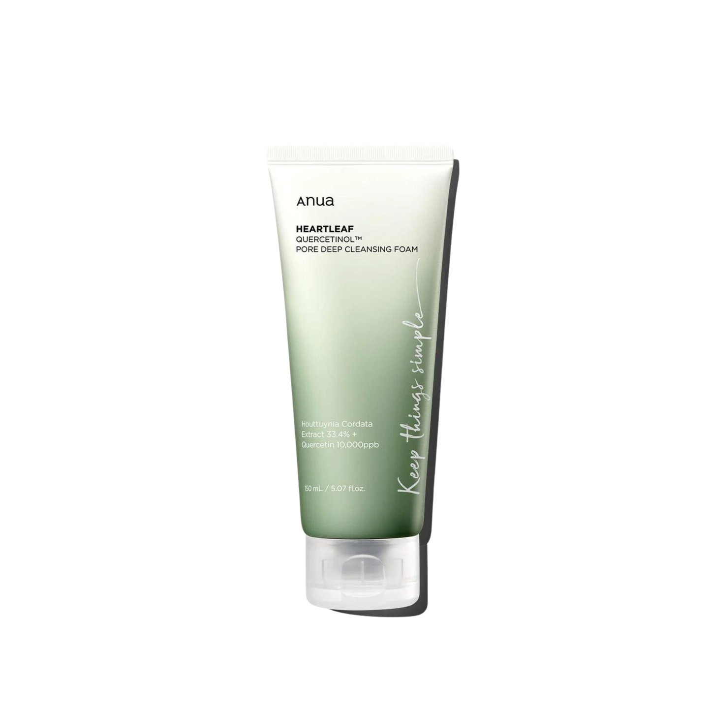 Heartleaf Quercetinol Pore Deep Cleansing Foam - Glow Skin Products