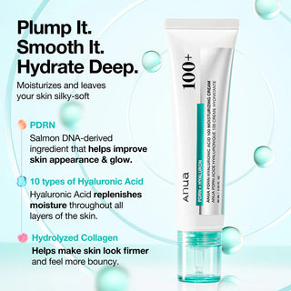 Anua PDRN Hyaluronic Acid Cream – Glow Skin Products