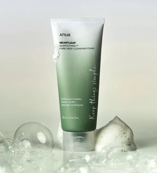 Heartleaf Quercetinol Pore Deep Cleansing Foam - Glow Skin Products