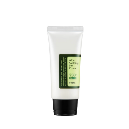 Cosrx Aloe Soothing cream spf 50 product - Glow skin products