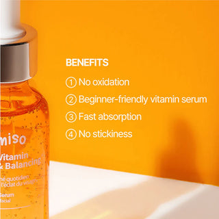 All Day Vitamin Brightening & Balancing Facial Serum - Glow Skin Products