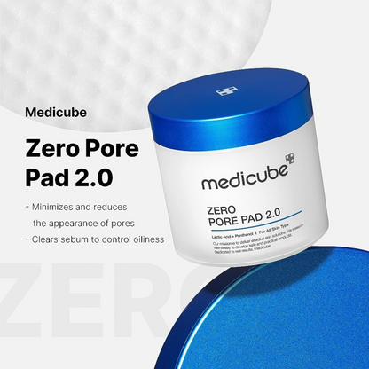 Glow Skin products - Medicube zero pore pad 2.0