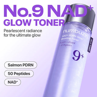 Numbuzin No.9 NAD PDRN Glow Boosting Toner – Glow Skin Products