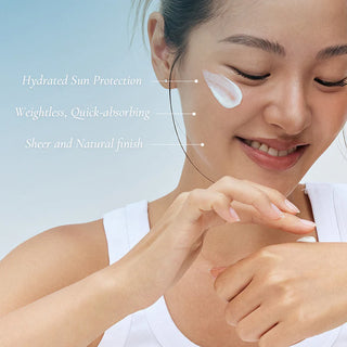 Beauty of joseon relief sun aqua fresh model - Glow skin products