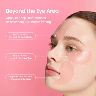 Collagen Peptide Eye Patches - Glow Skin Products